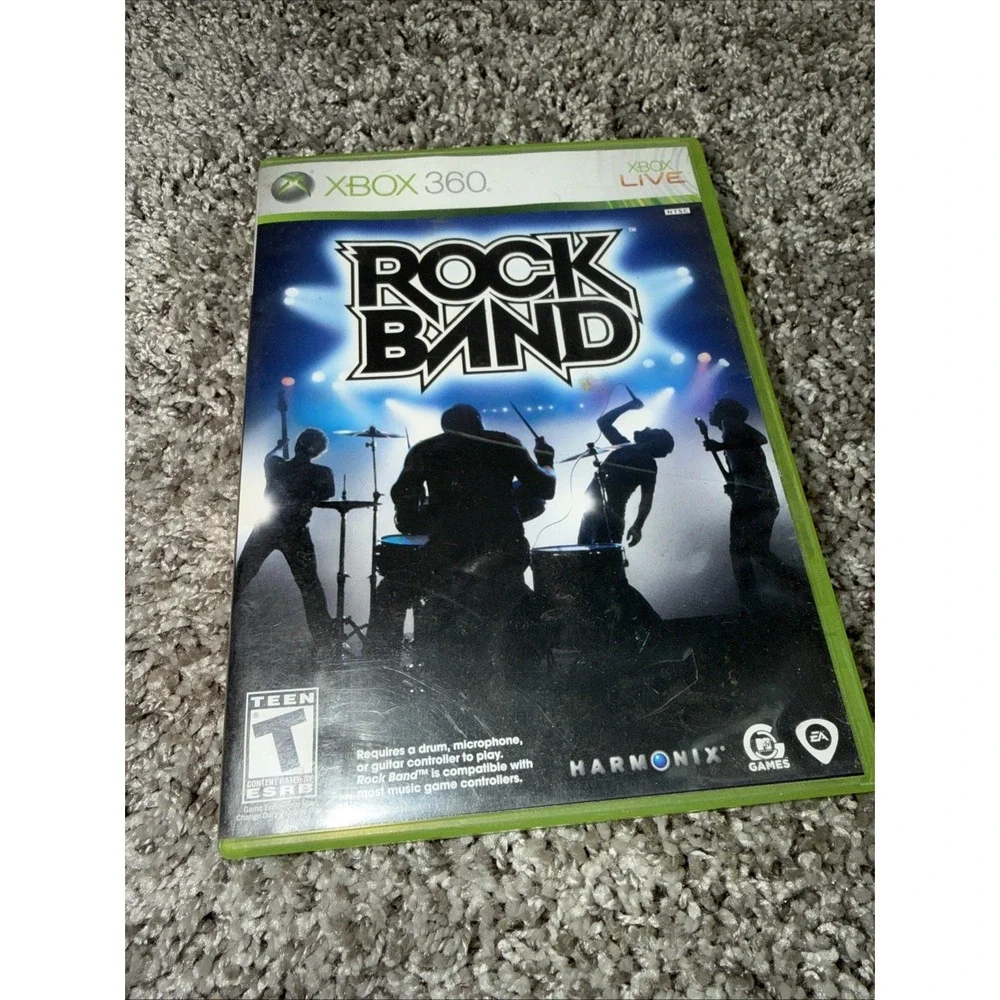 Rock Band - Microsoft Xbox 360 Factory Sealed New